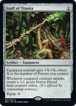 Staff of Titania card image