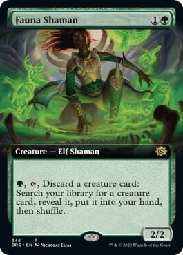 Fauna Shaman (Extended Art) card image