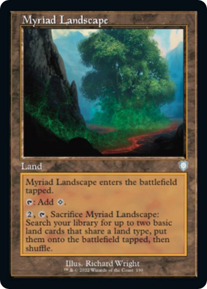 Myriad Landscape (Retro Frame) card image