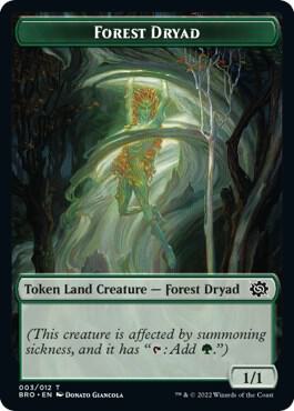 Forest Dryad Token card image