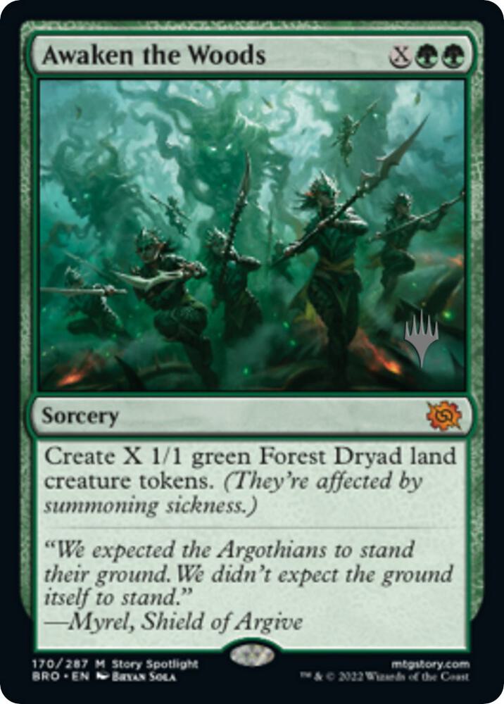Awaken the Woods card image