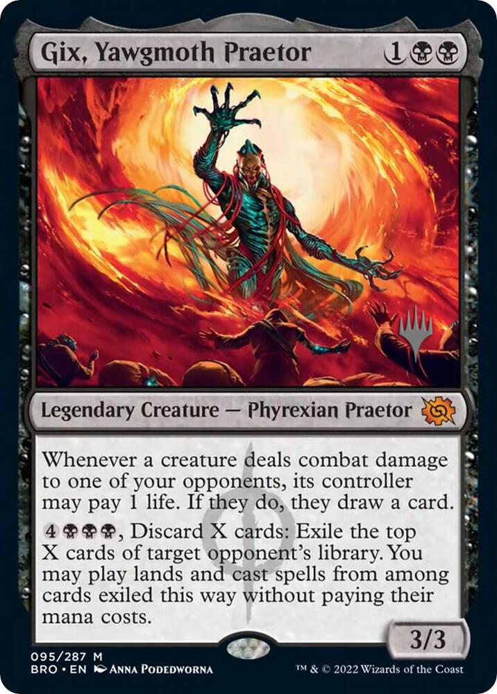 Gix, Yawgmoth Praetor card image
