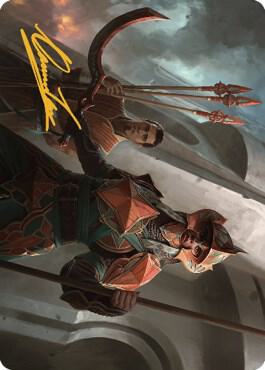 Siege Veteran Art Card (Gold-Stamped Signature) card image