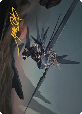 Steel Seraph Art Card (Gold-Stamped Signature) card image
