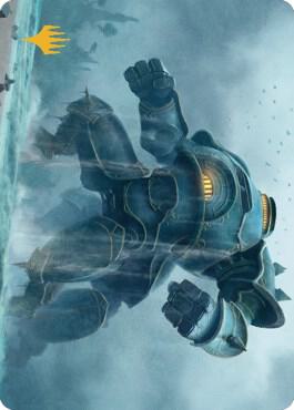 Depth Charge Colossus Art Card (Gold-Stamped Planeswalker Symbol) card image