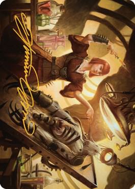 Ashnod, Flesh Mechanist Art Card (Gold-Stamped Signature) card image