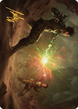 Brotherhood's End Art Card (Gold-Stamped Signature) card image