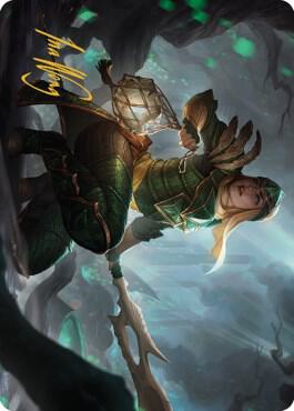 Argothian Opportunist Art Card (Gold-Stamped Signature) card image