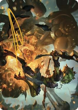 Argothian Sprite Art Card (Gold-Stamped Signature) card image