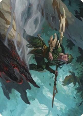Gwenna, Eyes of Gaea Art Card card image