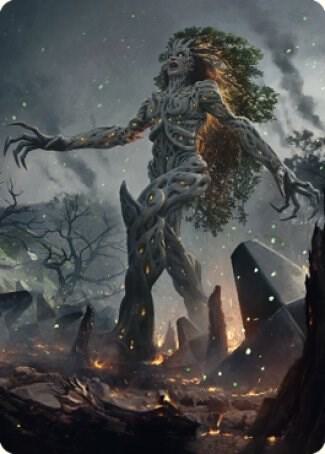 Titania, Gaea Incarnate Art Card card image