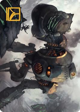 Rust Goliath Art Card (Gold-Stamped Signature) card image