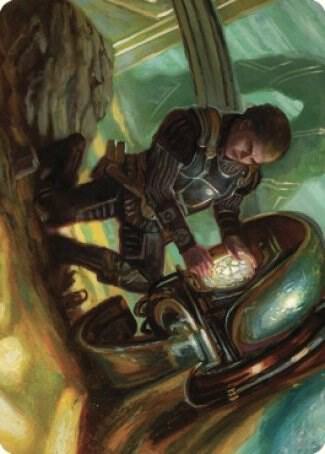 Urza, Powerstone Prodigy Art Card card image