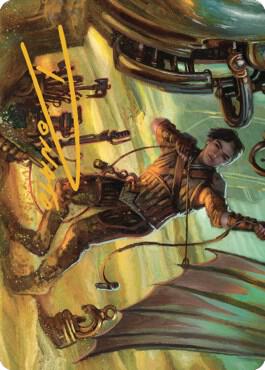 Mishra, Excavation Prodigy Art Card (Gold-Stamped Signature) card image