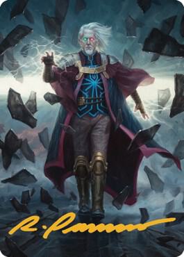 Urza, Planeswalker Art Card (Gold-Stamped Signature) card image