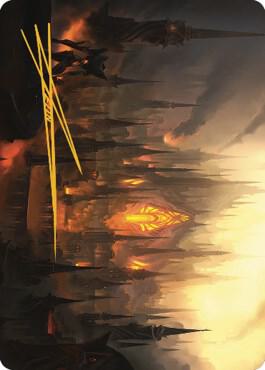 Mishra's Foundry Art Card (Gold-Stamped Signature) card image