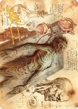 Ashnod's Altar Art Card (Gold-Stamped Signature) card image
