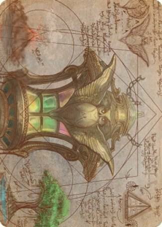 Chromatic Lantern Art Card card image