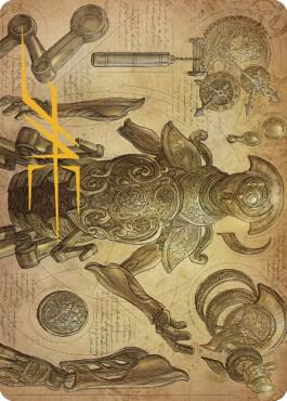 Foundry Inspector Art Card (Gold-Stamped Signature) card image