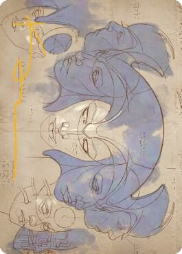 Helm of the Host Art Card (Gold-Stamped Signature) card image