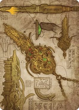 Key to the City Art Card (Gold-Stamped Planeswalker Symbol) card image