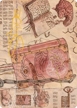 Mazemind Tome Art Card (Gold-Stamped Signature) card image