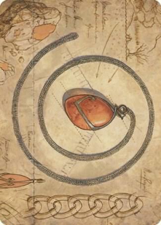 Mox Amber Art Card card image