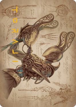 Self-Assembler Art Card (Gold-Stamped Signature) card image