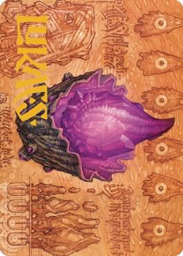 Thorn of Amethyst Art Card (Gold-Stamped Signature) card image