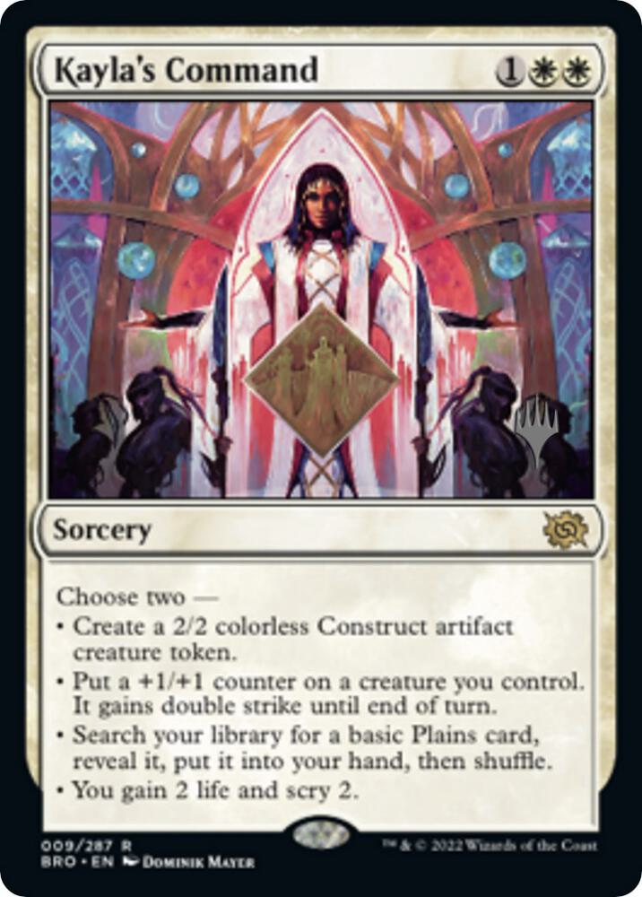 Kayla's Command card image