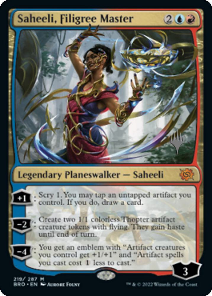 Saheeli, Filigree Master card image
