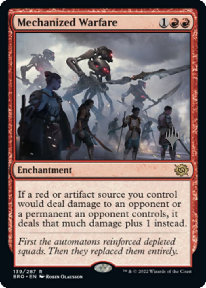 Mechanized Warfare card image