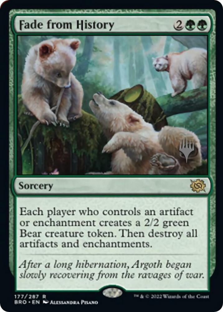 Fade from History card image
