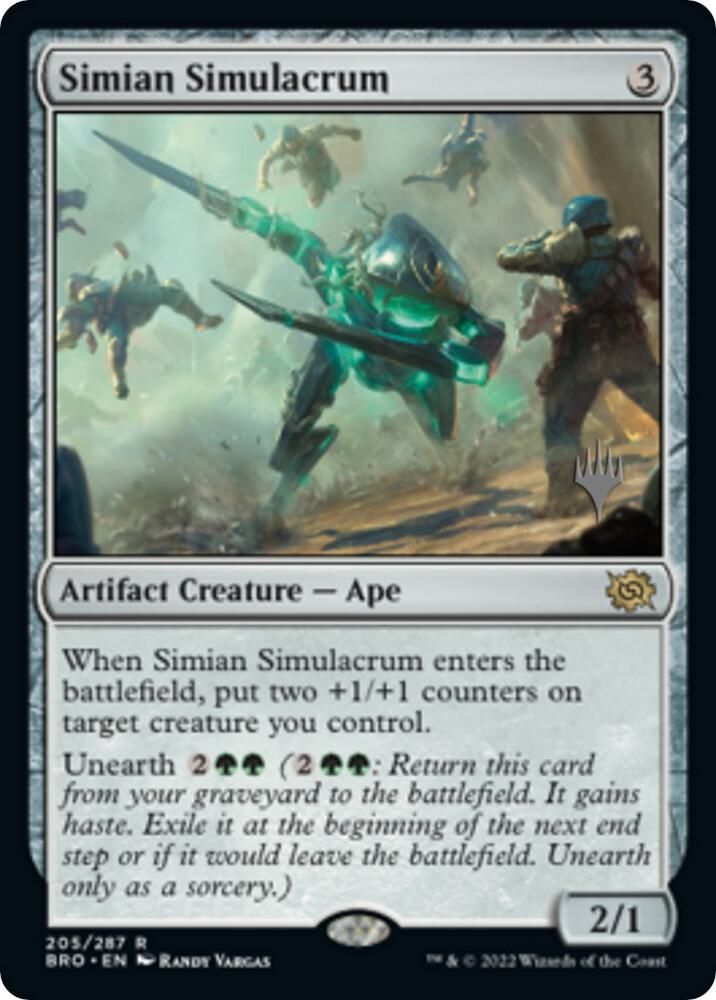Simian Simulacrum card image