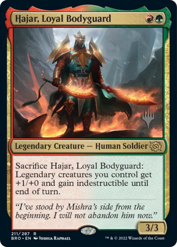 Hajar, Loyal Bodyguard card image