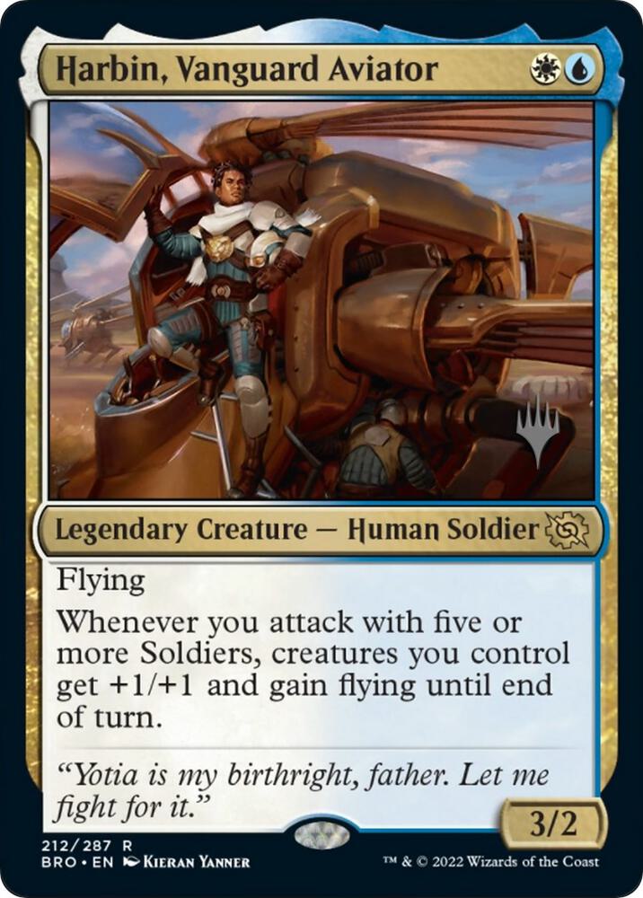 Harbin, Vanguard Aviator card image