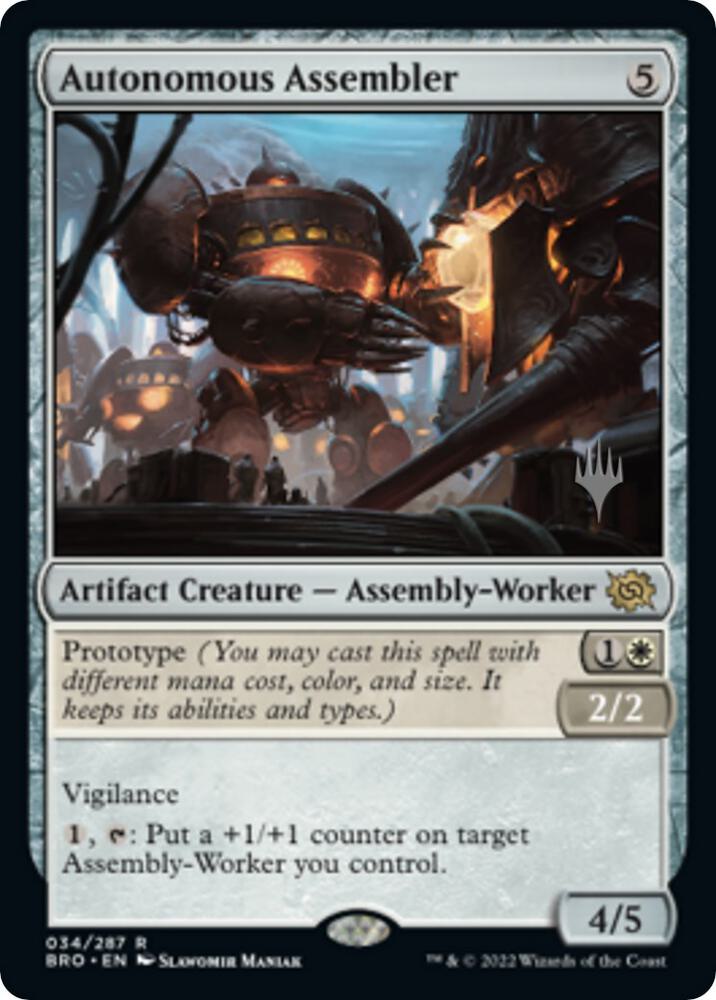 Autonomous Assembler card image