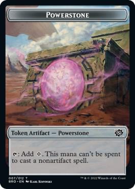 Powerstone // Ravage Double-Sided Token card image