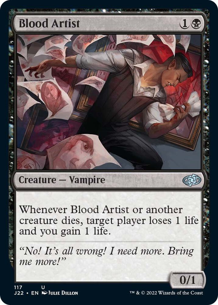 Blood Artist card image
