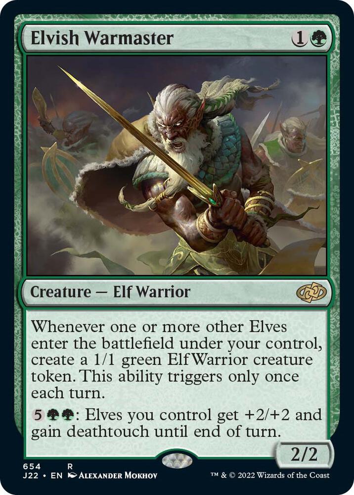 Elvish Warmaster card image