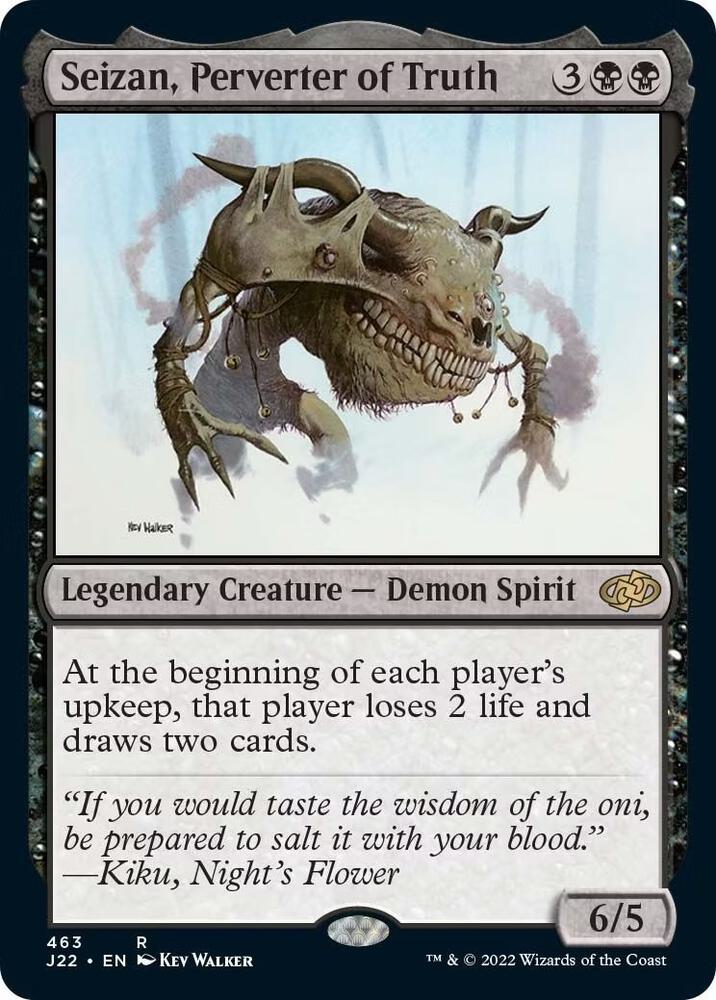 Seizan, Perverter of Truth card image