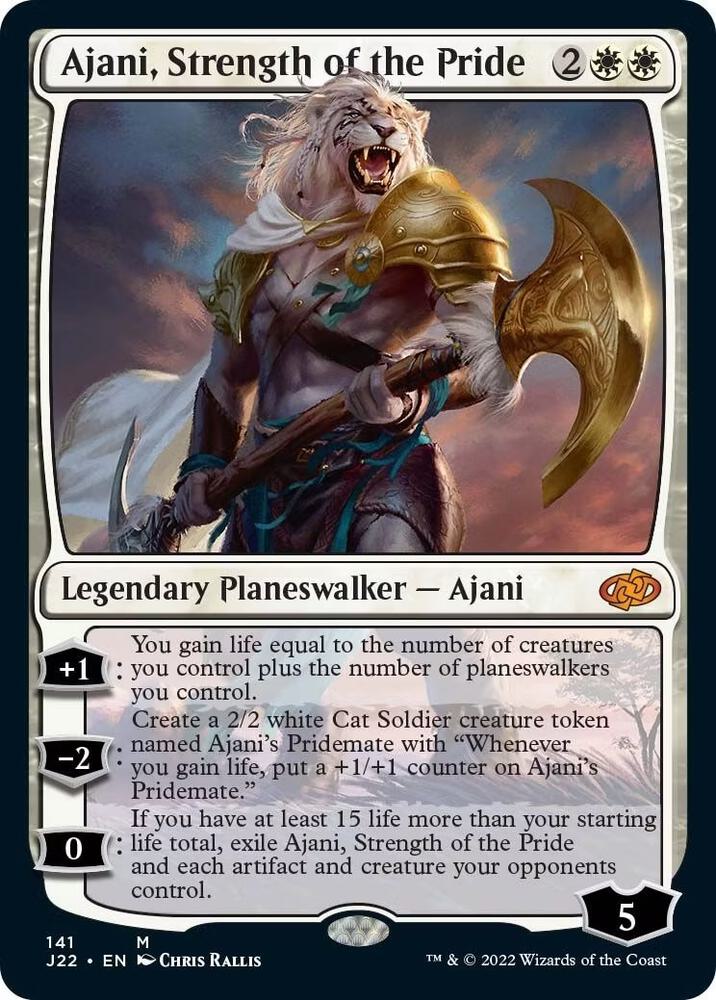 Ajani, Strength of the Pride card image