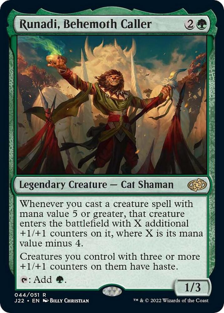 Runadi, Behemoth Caller card image