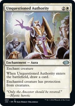 Unquestioned Authority card image