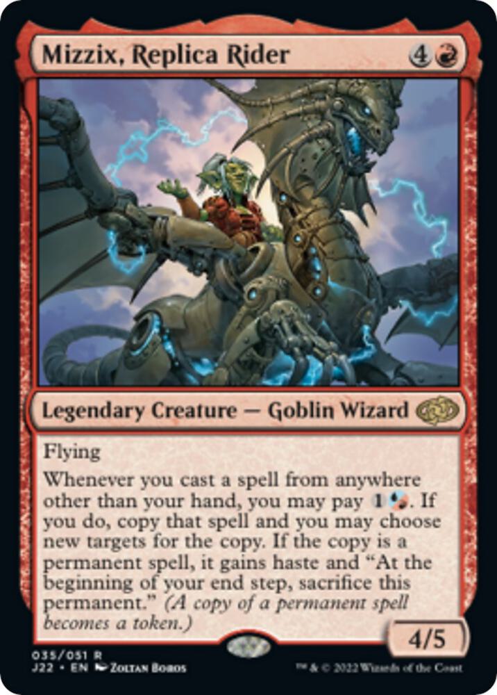 Mizzix, Replica Rider card image
