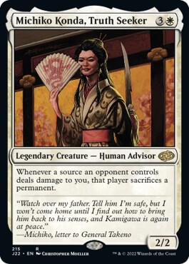 Michiko Konda, Truth Seeker card image