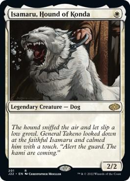Isamaru, Hound of Konda card image