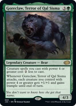 Goreclaw, Terror of Qal Sisma card image