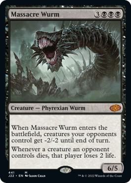 Massacre Wurm card image