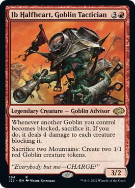 Ib Halfheart, Goblin Tactician card image